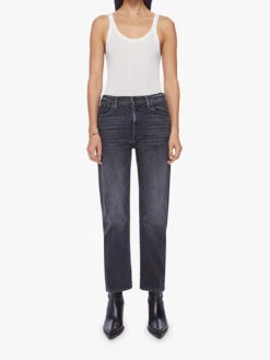 MOTHER Ditcher Zip Ankle Jean - Smoking Section