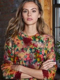 Floral Sweater