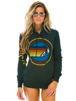 Aviator Nation Logo Pullover Hoodie - Charcoal -MOTHER || FRAME || RAILS Sales Store 1470Z21 3 02df68ba 9dff 4a72 95d8 2bc74d281eba