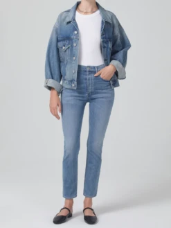 CITIZENS OF HUMANITY Jolene High Rise Slim Jean - Pixie