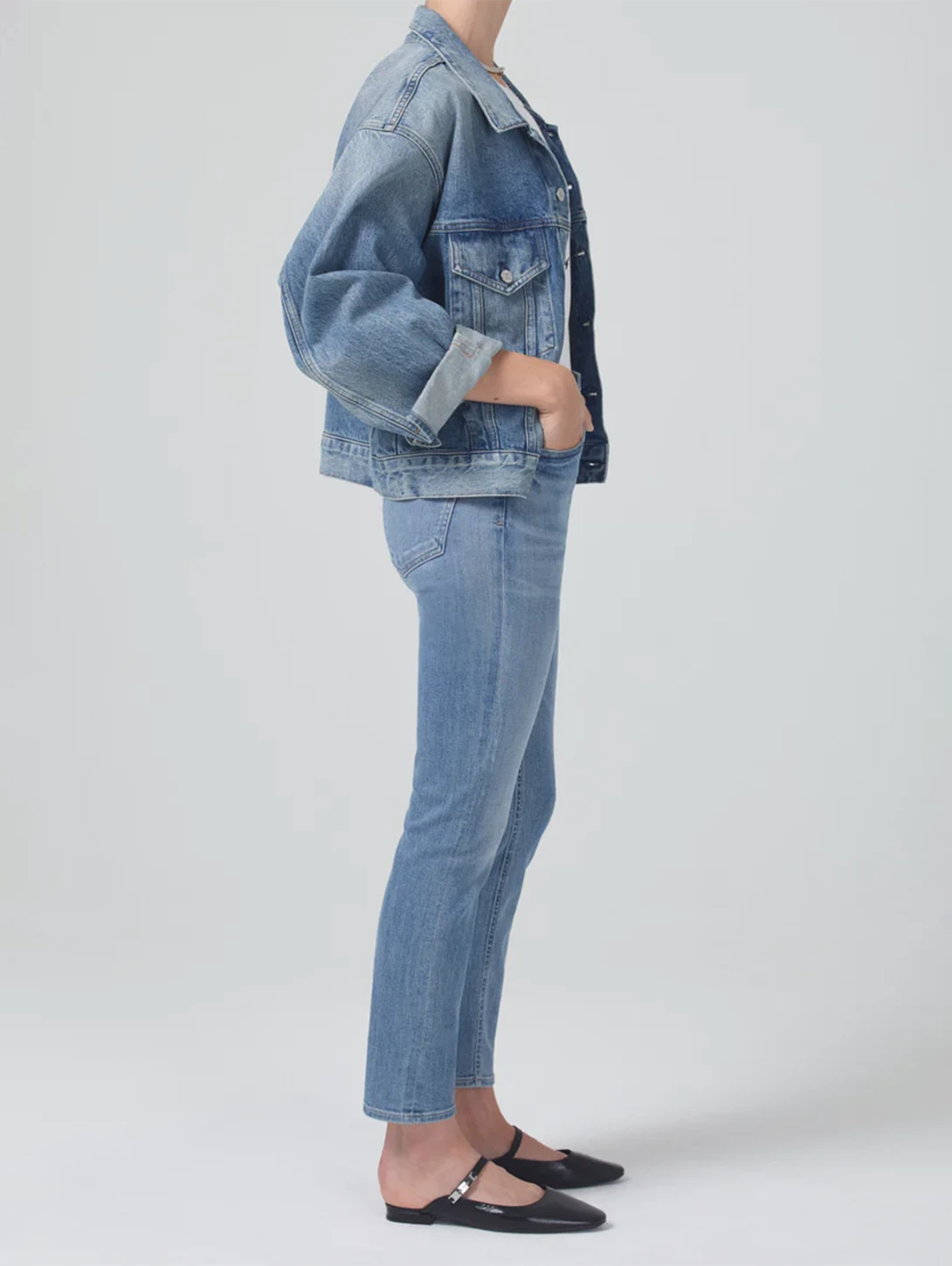 CITIZENS OF HUMANITY Jolene High Rise Slim Jean - Pixie 5 CITIZENS OF HUMANITY Jolene High Rise Slim Jean - Pixie - Image 3