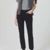 CITIZENS OF HUMANITY Jolene High Rise Slim Jean - Plush Black