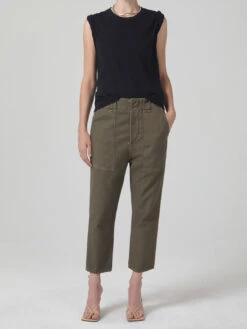 CITIZENS OF HUMANITY Pony Boy Utility Pant - Tea Leaf