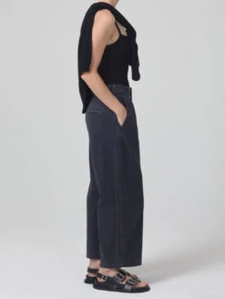 CITIZENS OF HUMANITY Payton Utility Trouser -MOTHER || FRAME || RAILS Sales Store 2044 576 PAYTON UTILITY TROUSER WASHED BLACK 5440