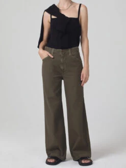 CITIZENS OF HUMANITY Paloma Utility Trouser - Tea Leaf
