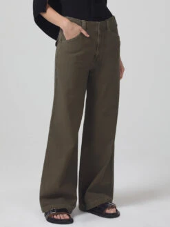 CITIZENS OF HUMANITY Paloma Utility Trouser - Tea Leaf -MOTHER || FRAME || RAILS Sales Store 2050 576 PALOMA UTILITY TROUSER TEA LEAF 7264