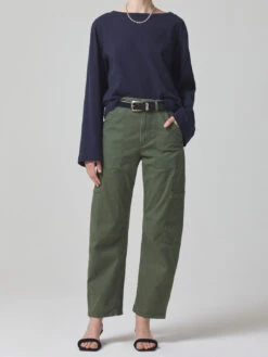 CITIZENS OF HUMANITY Marcelle Low Slung Easy Cargo Pant - Surplus
