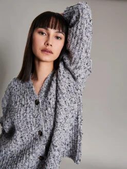 LINE Aria Cardigan - Gris -MOTHER || FRAME || RAILS Sales Store 3027BVF22 0217 1453 FINISHED