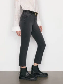 FRAME Le High Straight Jean - Mardel -MOTHER || FRAME || RAILS Sales Store 407W22LHST208 MARDEL FRSU22EC II WOMENS DAY 01 0046HR FINISHED