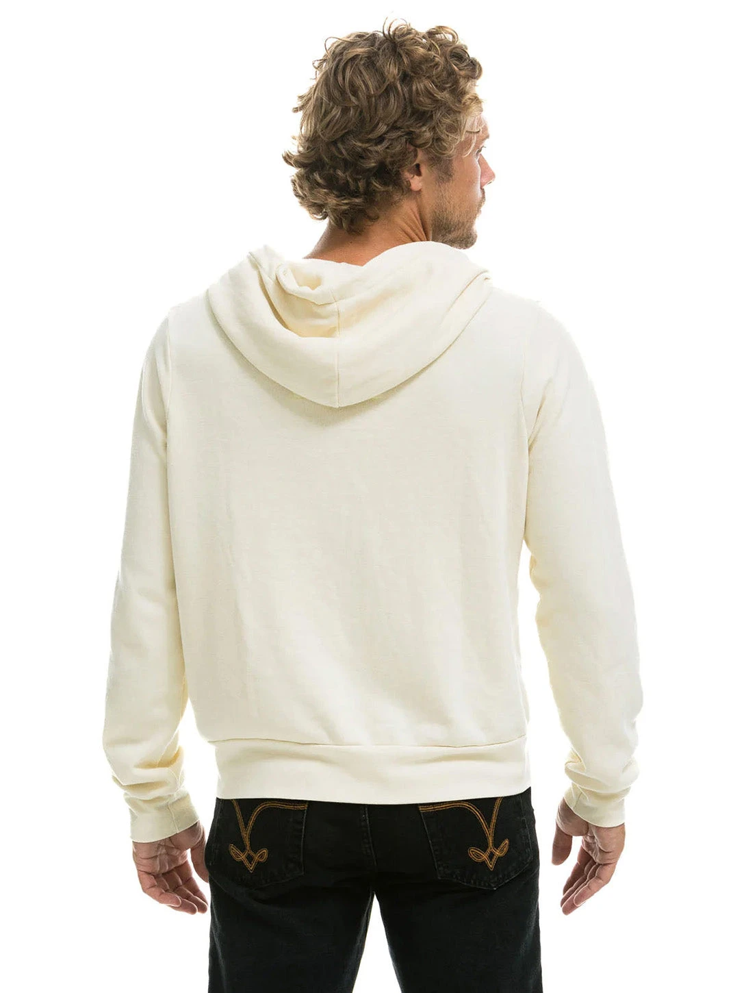 5 Stripe Hoodie - Vintage White 8 5 Stripe Hoodie - Vintage White - Image 6