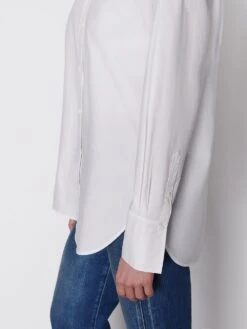 FRAME The Oversized Shirt - Blanc -MOTHER || FRAME || RAILS Sales Store 535x21LWSH2378BLANC 026