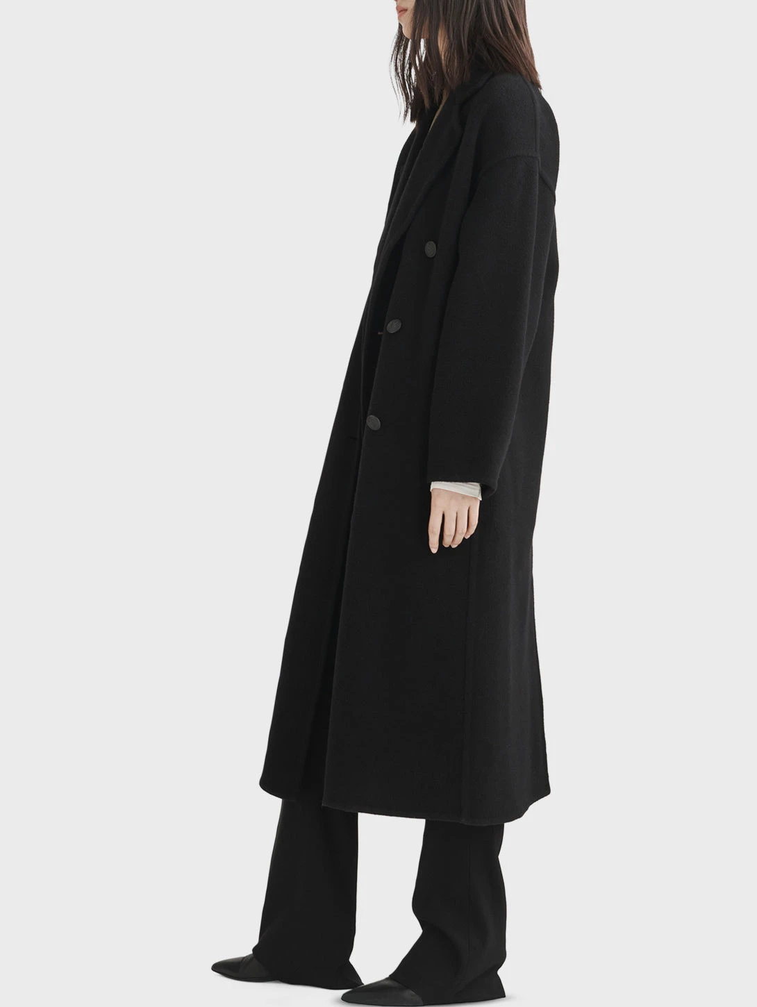 Rag & Bone Thea Splittable Coat - Black 3 Rag & Bone Thea Splittable Coat - Black - Image 2