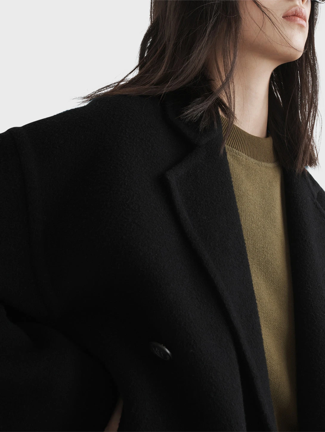 Rag & Bone Thea Splittable Coat - Black 5 Rag & Bone Thea Splittable Coat - Black - Image 4