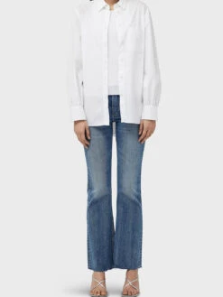 Rag & Bone Maxine Shirt - White -MOTHER || FRAME || RAILS Sales Store 81WAW22PA050PO50 100 C