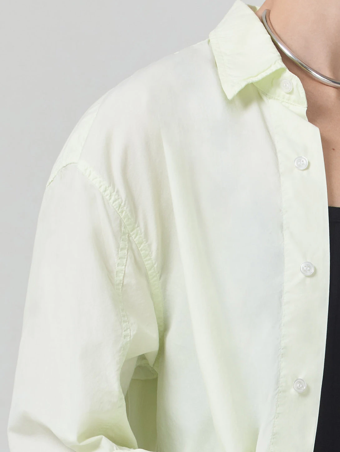 CITIZENS OF HUMANITY Kayla Shirt - Lime Leaf 7 CITIZENS OF HUMANITY Kayla Shirt - Lime Leaf - Image 5