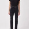 AGOLDE Riley High Rise Crop Straight Jean - Panoramic