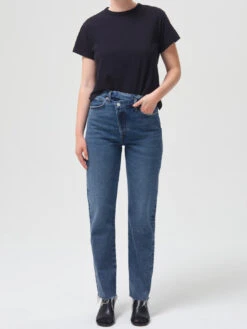 AGOLDE Criss Cross Straight Jean - Range