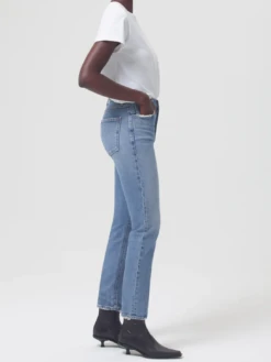 AGOLDE Riley High Rise Long Straight Jean - Cove -MOTHER || FRAME || RAILS Sales Store A90901 370 RILEY LONG COVE 154 600x d8d251a0 ce7b 4aba b8ef eccf4e2641c6