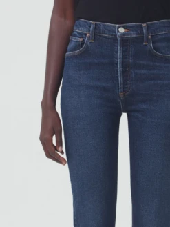 AGOLDE Riley High Rise Straight Long Jean - In Divided -MOTHER || FRAME || RAILS Sales Store A9090B 1255 RILEY LONG DIVIDED 479 600x 854a2f51 47d3 4c51 b8f3 4ad293b2037e