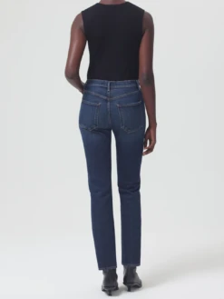 AGOLDE Riley High Rise Straight Long Jean - In Divided -MOTHER || FRAME || RAILS Sales Store A9090B 1255 RILEY LONG DIVIDED 496 600x 8a86d0fb c95f 4f76 8a1a 89b2f905a25d