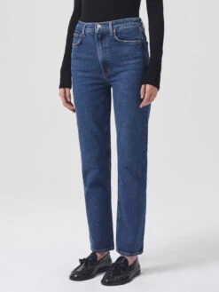 AGOLDE Stove Pop High Rise Jean - Aspire 11 AGOLDE Stove Pop High Rise Jean - Aspire -MOTHER || FRAME || RAILS Sales Store A9096 1370 ASPIR ECOM 02