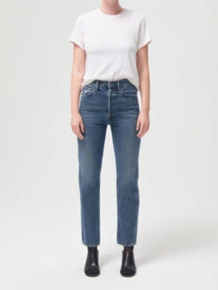 AGOLDE 90's Pinch Waist High Rise Straight Jean - Portrait