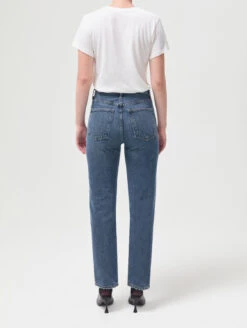 AGOLDE 90's Pinch Waist High Rise Straight Jean - Portrait -MOTHER || FRAME || RAILS Sales Store AGOLDE937X2190SPINCHWAISTPORTRAIT5