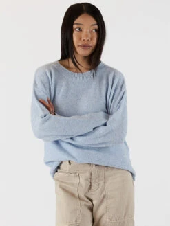 Aiden Crew Sweater - Blue