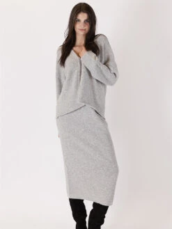 Asher Eco Oversized Cardigan - Grey