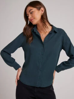 Button Down Shirt - Jade