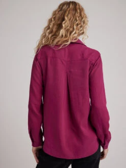 Button Down Shirt - Magenta 7 Button Down Shirt - Magenta -MOTHER || FRAME || RAILS Sales Store B2027 654 303 9 J