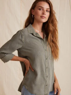 Shirt Tail Shirt - Army