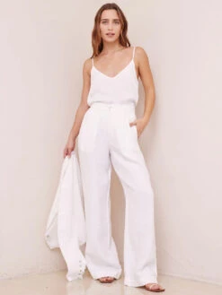 Pleated Wide Pant