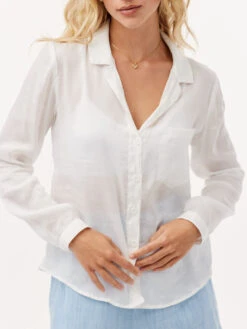 Notched Collar Shirt -MOTHER || FRAME || RAILS Sales Store B4371 E56 302 WHITE 03 1080x ba47cfbf b13e 4242 8edb 8c79fc5613b1