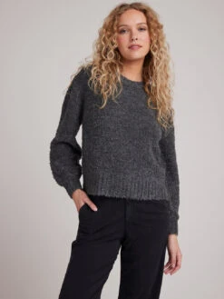Boucle Crewneck Sweater -MOTHER || FRAME || RAILS Sales Store B4904 F33 300 2 J