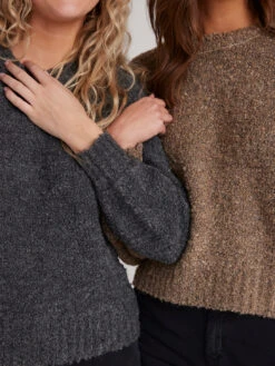 Boucle Crewneck Sweater -MOTHER || FRAME || RAILS Sales Store B4904 F33 300 9 J