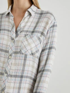 RAILS Brady Plaid Shirt - Sky Haze -MOTHER || FRAME || RAILS Sales Store BRADY SKY HAZE 2 767x 26417565 1865 4d1d a157 a45656959542