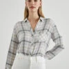 RAILS Brady Plaid Shirt - Sky Haze