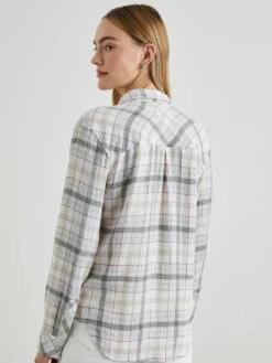 RAILS Brady Plaid Shirt - Sky Haze -MOTHER || FRAME || RAILS Sales Store BRADY SKY HAZE 5 767x c391dd58 ac2b 49de bf06 860a2400a881