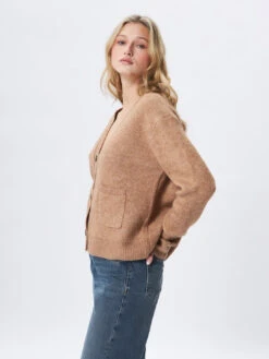 Braxton Cardigan - Camel -MOTHER || FRAME || RAILS Sales Store BRAXTON4