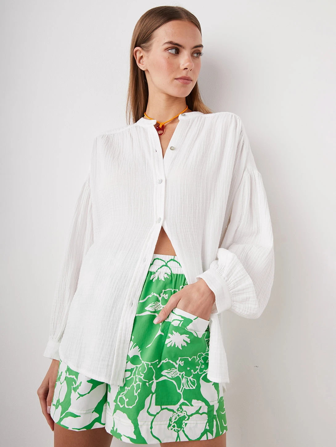 RAILS Charlet Shirt - White 3 RAILS Charlet Shirt - White