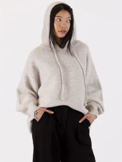 Charli Hooded Sweater - Oat