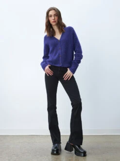 LINE Clara Cardigan - Amethyst 8 LINE Clara Cardigan - Amethyst -MOTHER || FRAME || RAILS Sales Store CLARA2