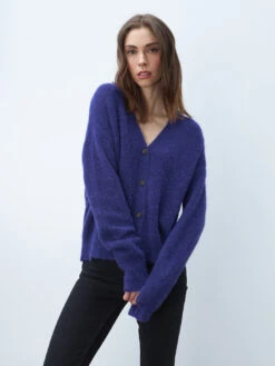 LINE Clara Cardigan - Amethyst 10 LINE Clara Cardigan - Amethyst -MOTHER || FRAME || RAILS Sales Store CLARA7