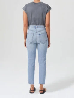 AGOLDE Riley High Rise Crop Straight Jean - Dynamic -MOTHER || FRAME || RAILS Sales Store Dynamic 2