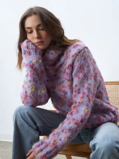 LINE Fleur Turtleneck Sweater - Lilac 13 LINE Fleur Turtleneck Sweater - Lilac -MOTHER || FRAME || RAILS Sales Store FLUER10