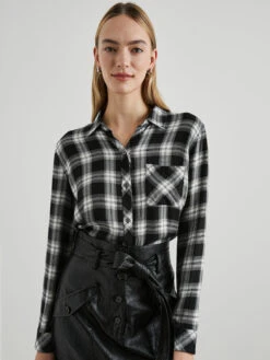 RAILS Hunter Plaid Shirt - Midnight Snow