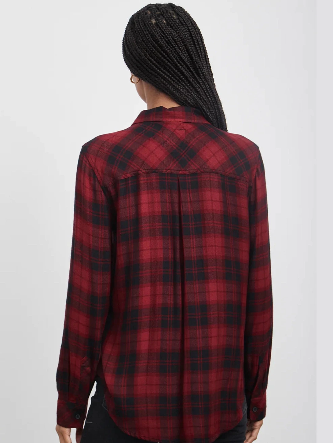 RAILS Hunter Plaid Shirt - Crimson Pitch 5 RAILS Hunter Plaid Shirt - Crimson Pitch - Image 3