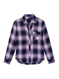 RAILS Hunter Plaid Shirt - Orchid -MOTHER || FRAME || RAILS Sales Store HUNTER ORCHIDNAVY 4