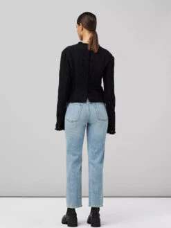 Rag & Bone Harlow Mid Rise Straight Jean - Lou 1 -MOTHER || FRAME || RAILS Sales Store Harlow Straight Lou 410 1